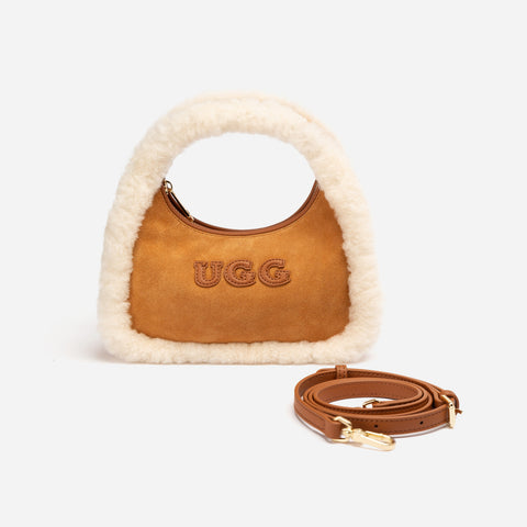 UGG Cozy Shearling Hobo Bag