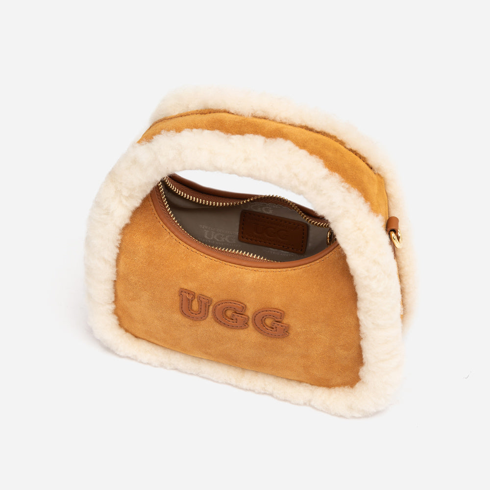 UGG Cozy Shearling Hobo Bag
