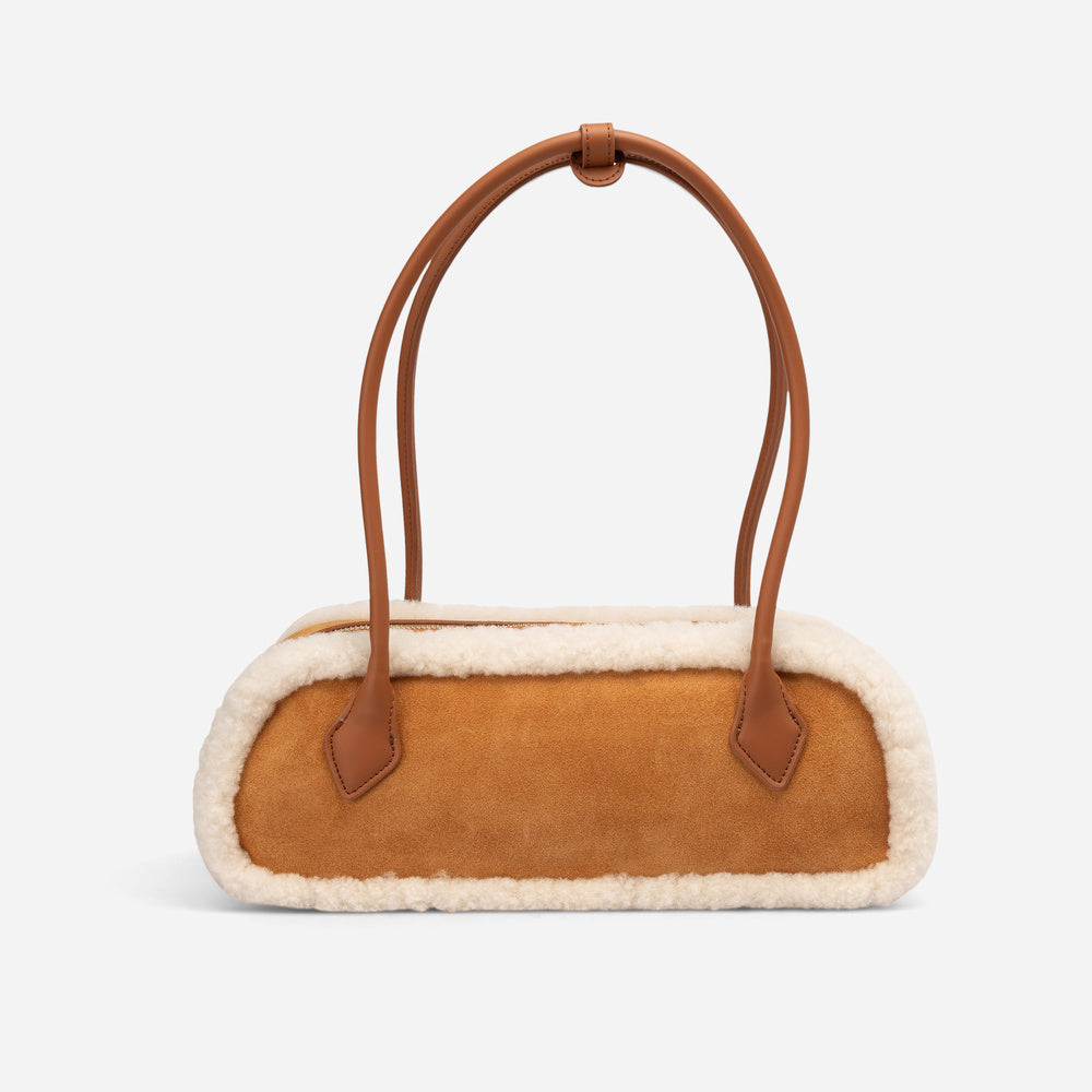 UGG Shearling Teckel Duffle Handle Bag