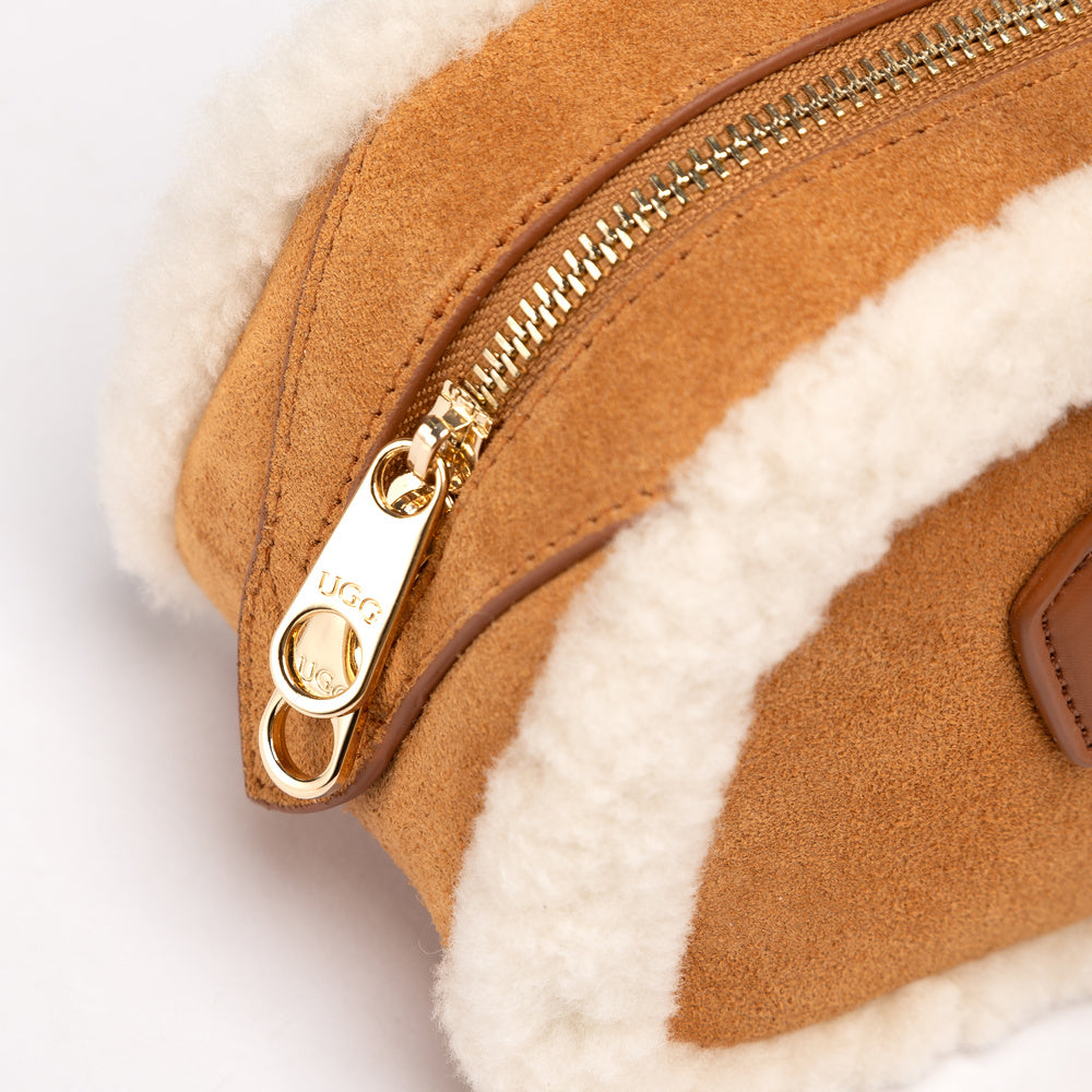 UGG Shearling Teckel Duffle Handle Bag
