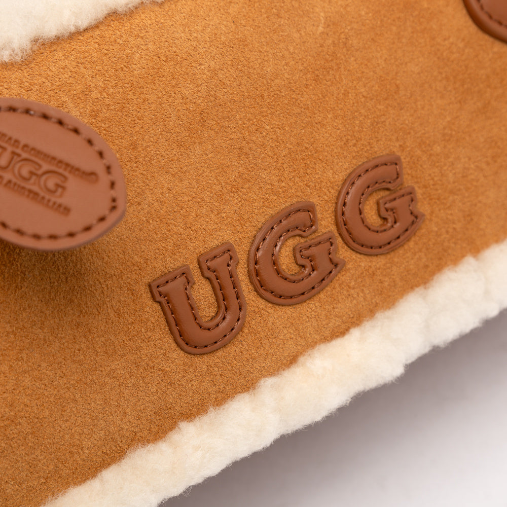 UGG Shearling Teckel Duffle Handle Bag