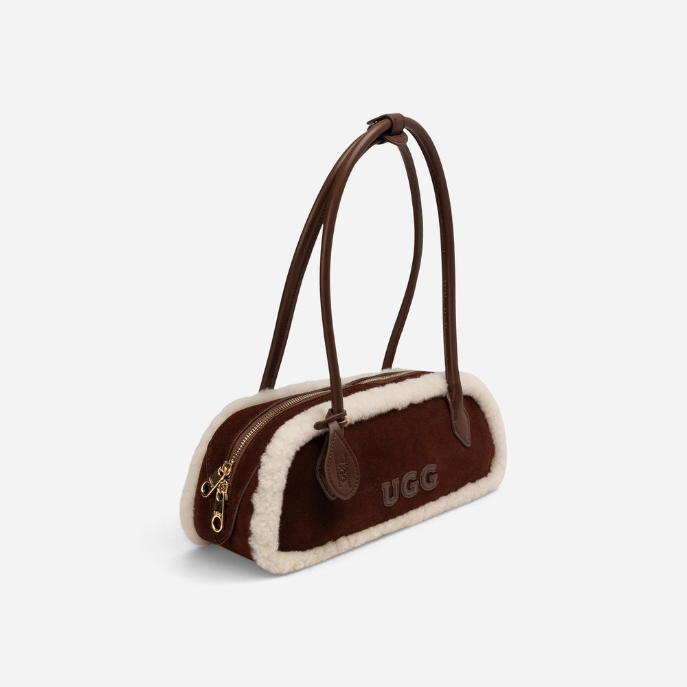 UGG Shearling Teckel Duffle Handle Bag