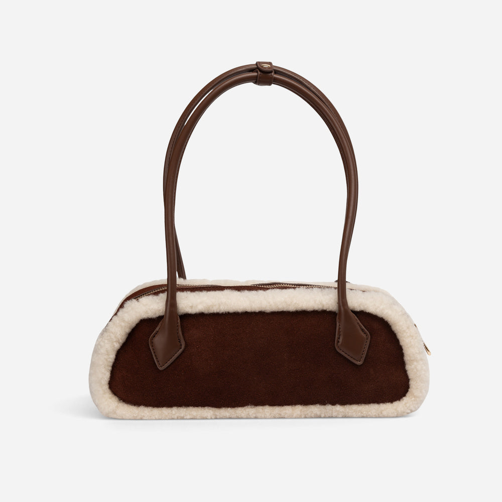 UGG Shearling Teckel Duffle Handle Bag