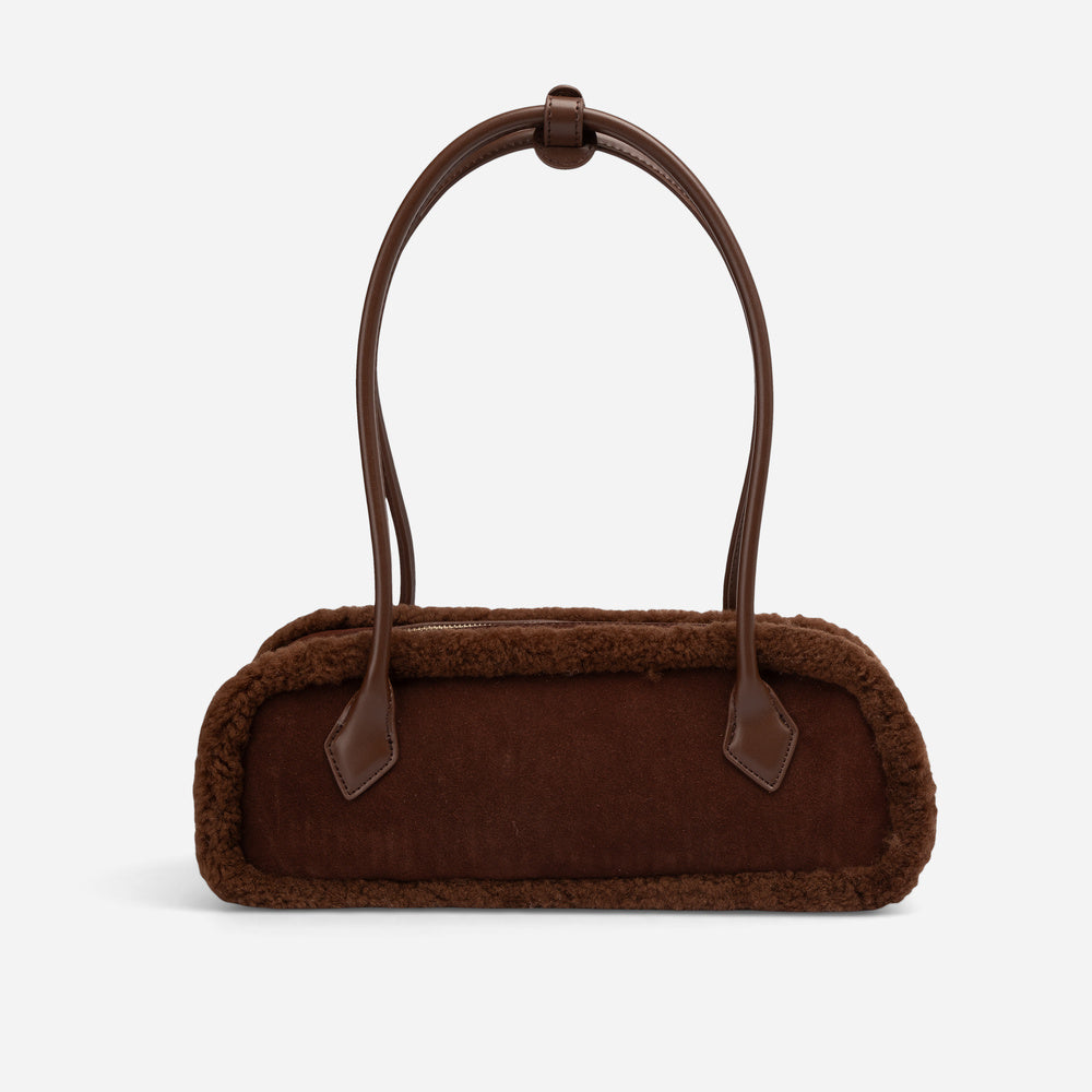 UGG Shearling Teckel Duffle Handle Bag