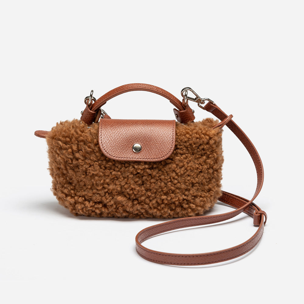 Ugg Mini Synthetic Fur Dumpling Bag
