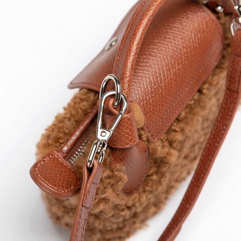 Ugg Mini Synthetic Fur Dumpling Bag