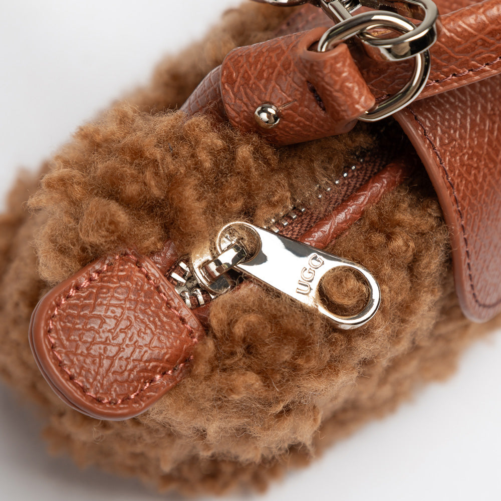 Ugg Mini Synthetic Fur Dumpling Bag
