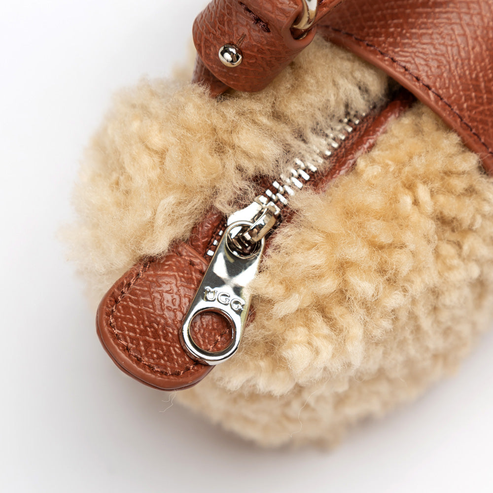 Ugg Mini Synthetic Fur Dumpling Bag