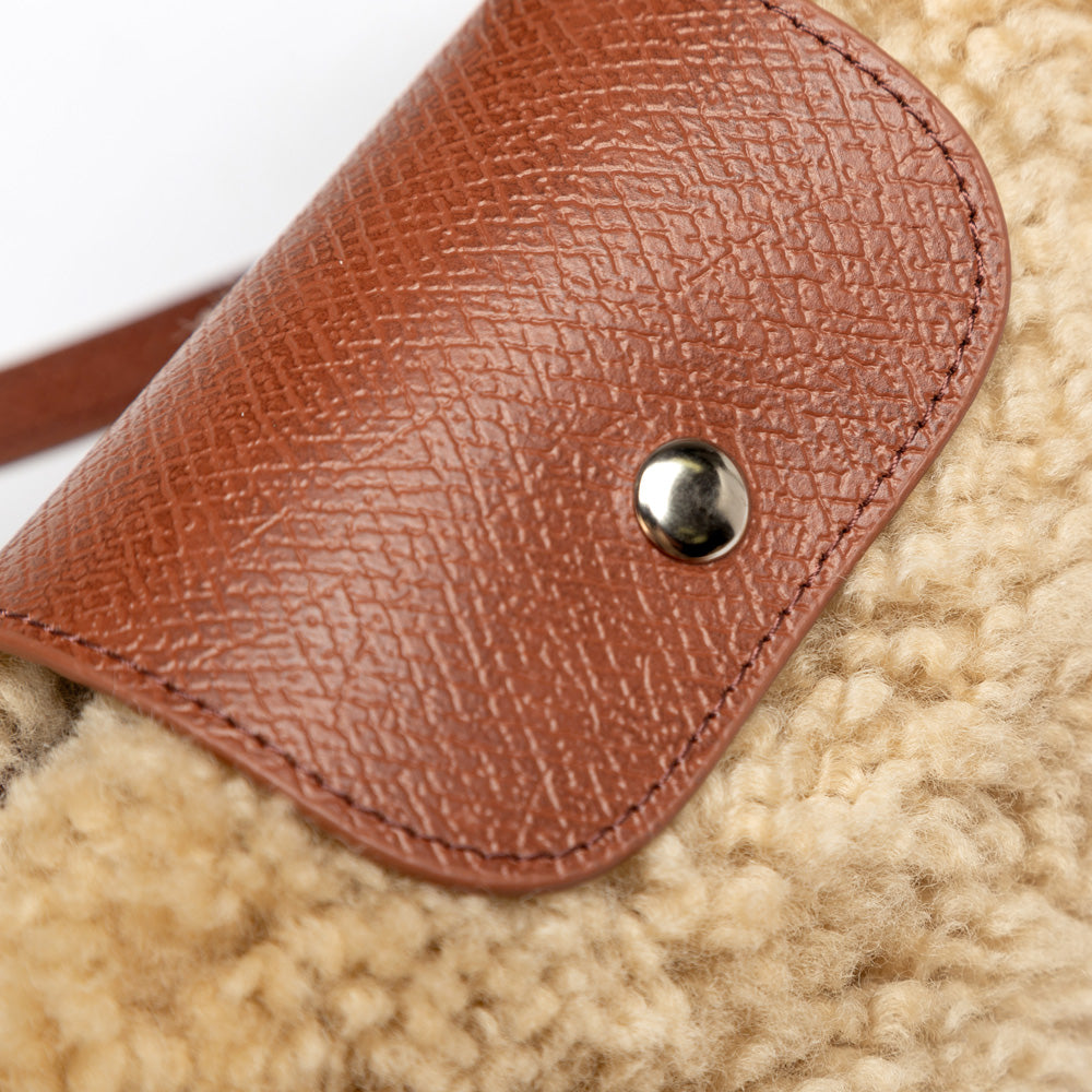 Ugg Mini Synthetic Fur Dumpling Bag