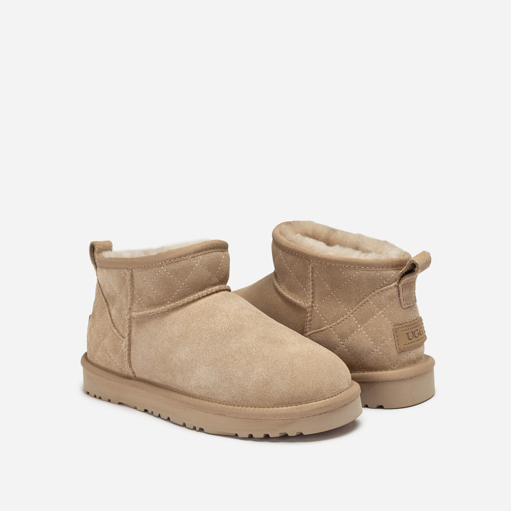 Ugg Classic Matelasse Ultra Mini Boot
