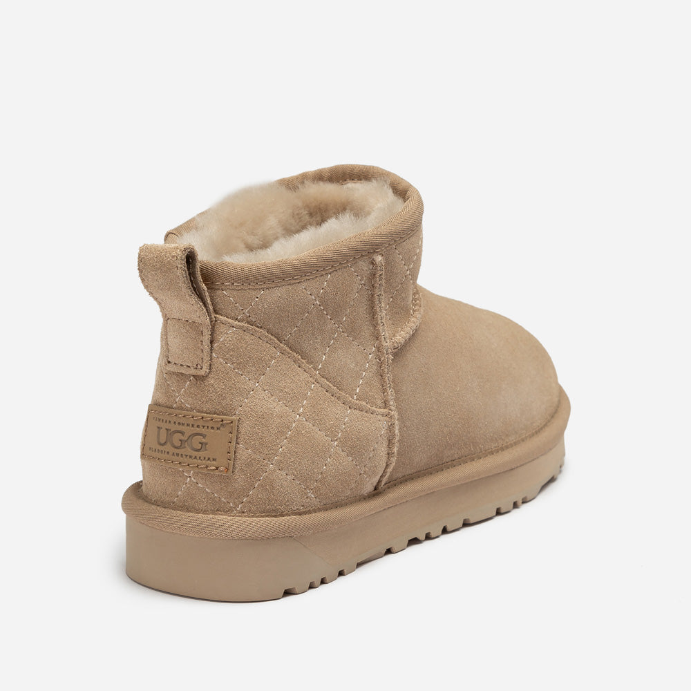 Ugg Classic Matelasse Ultra Mini Boot