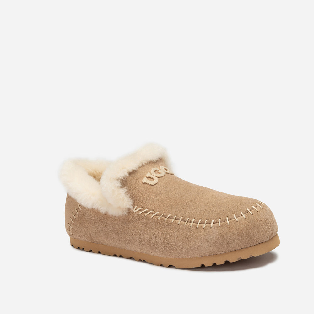 Ugg Joan Shearling Emb Logo Loafer