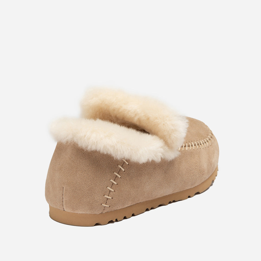 Ugg Joan Shearling Emb Logo Loafer