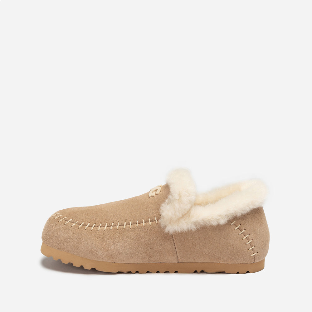 Ugg Joan Shearling Emb Logo Loafer