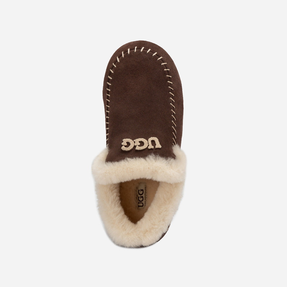 Ugg Joan Shearling Emb Logo Loafer