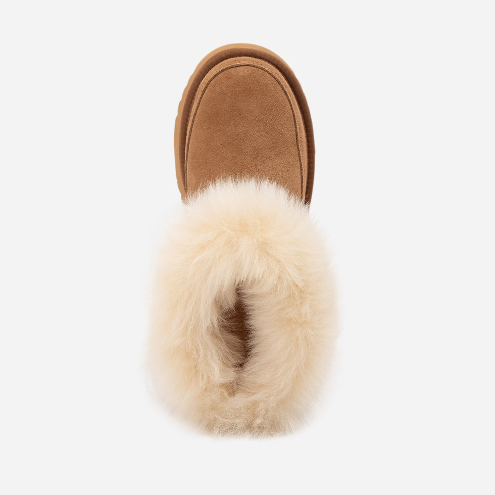 UGG Daniela Premium Fluff Platform Boots