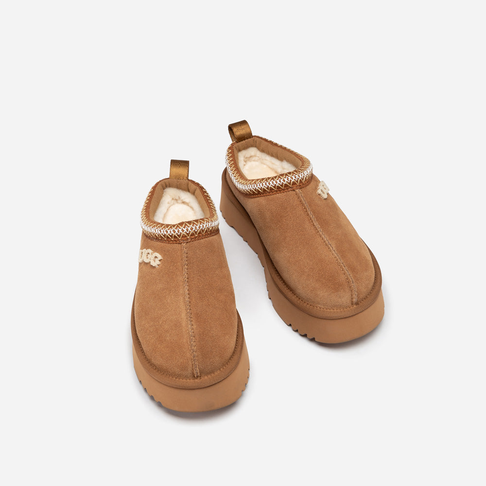 Ugg Sydney Embroidery Platform Slipper