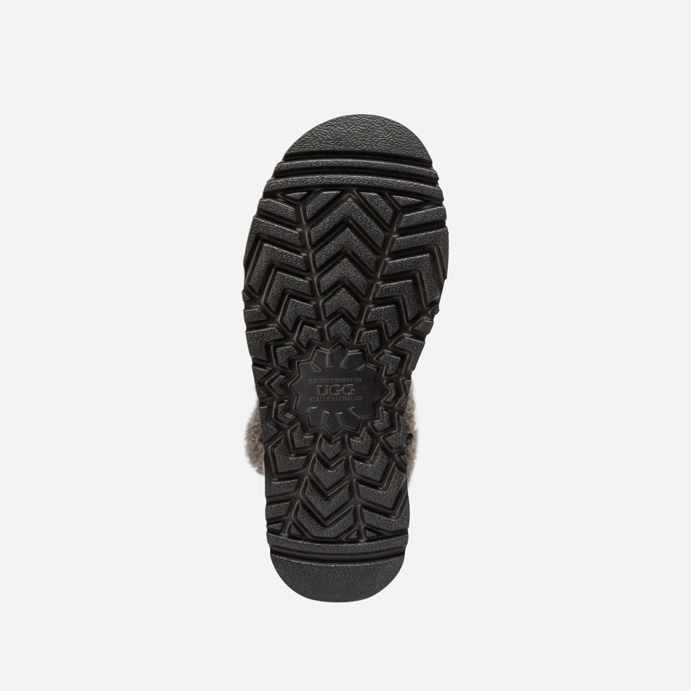 Ugg Bondi Matelasse Platform Shearling Mini Boot