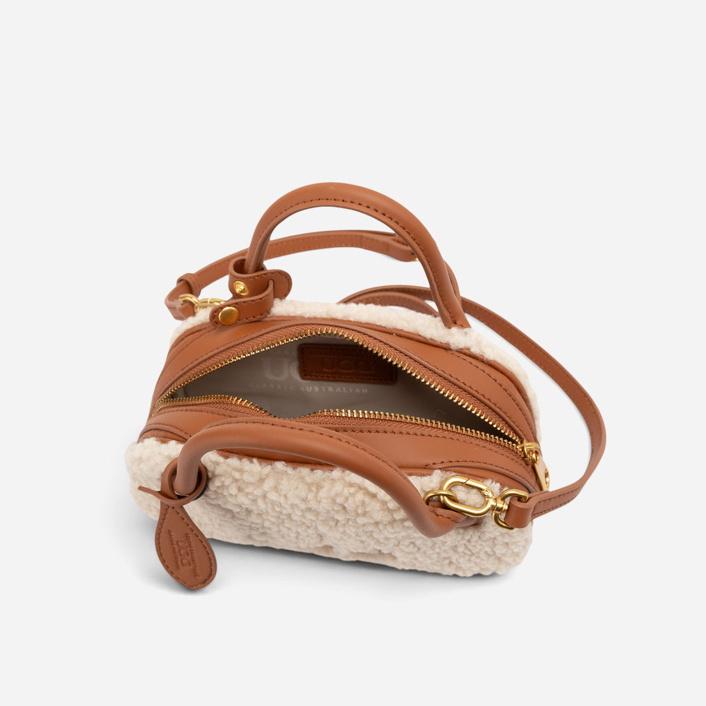 UGG Teckel Duffle Cozy Mini Handle Bag