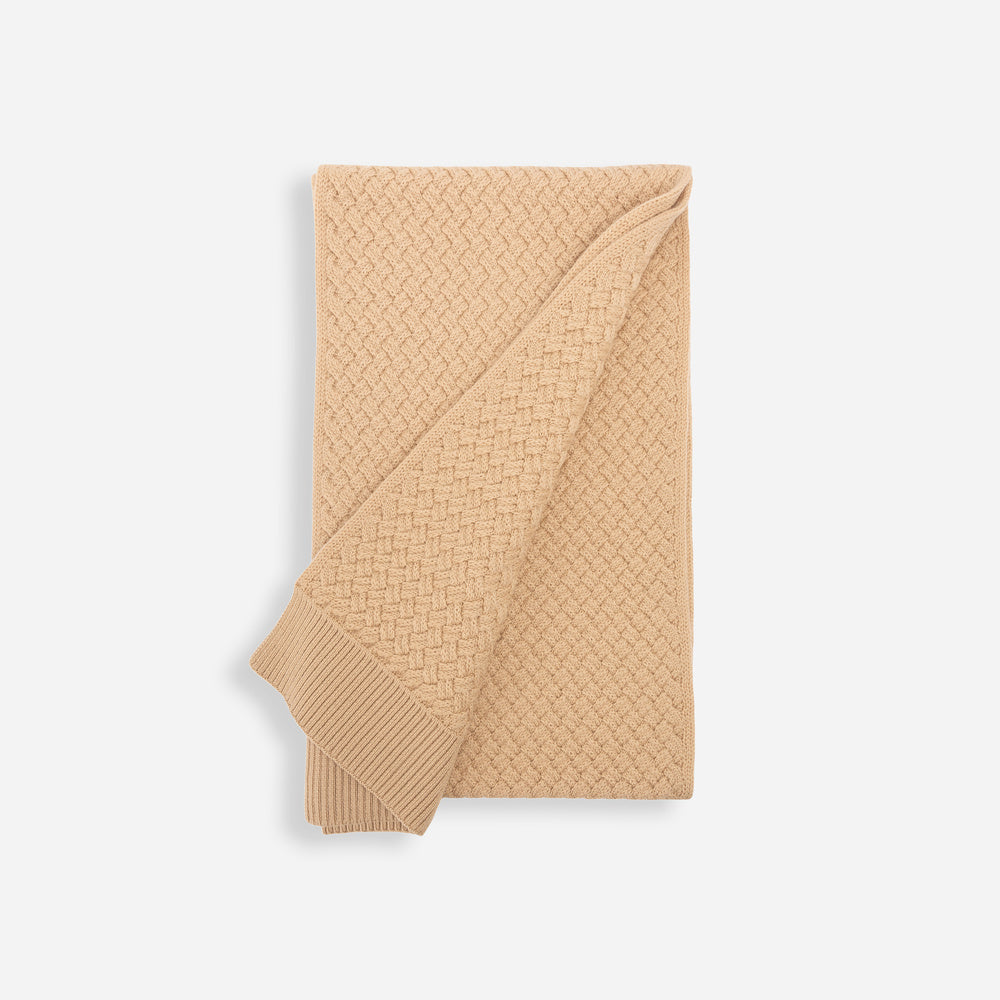 UGG Premium Cashmere Blend Basket Weave Scarf