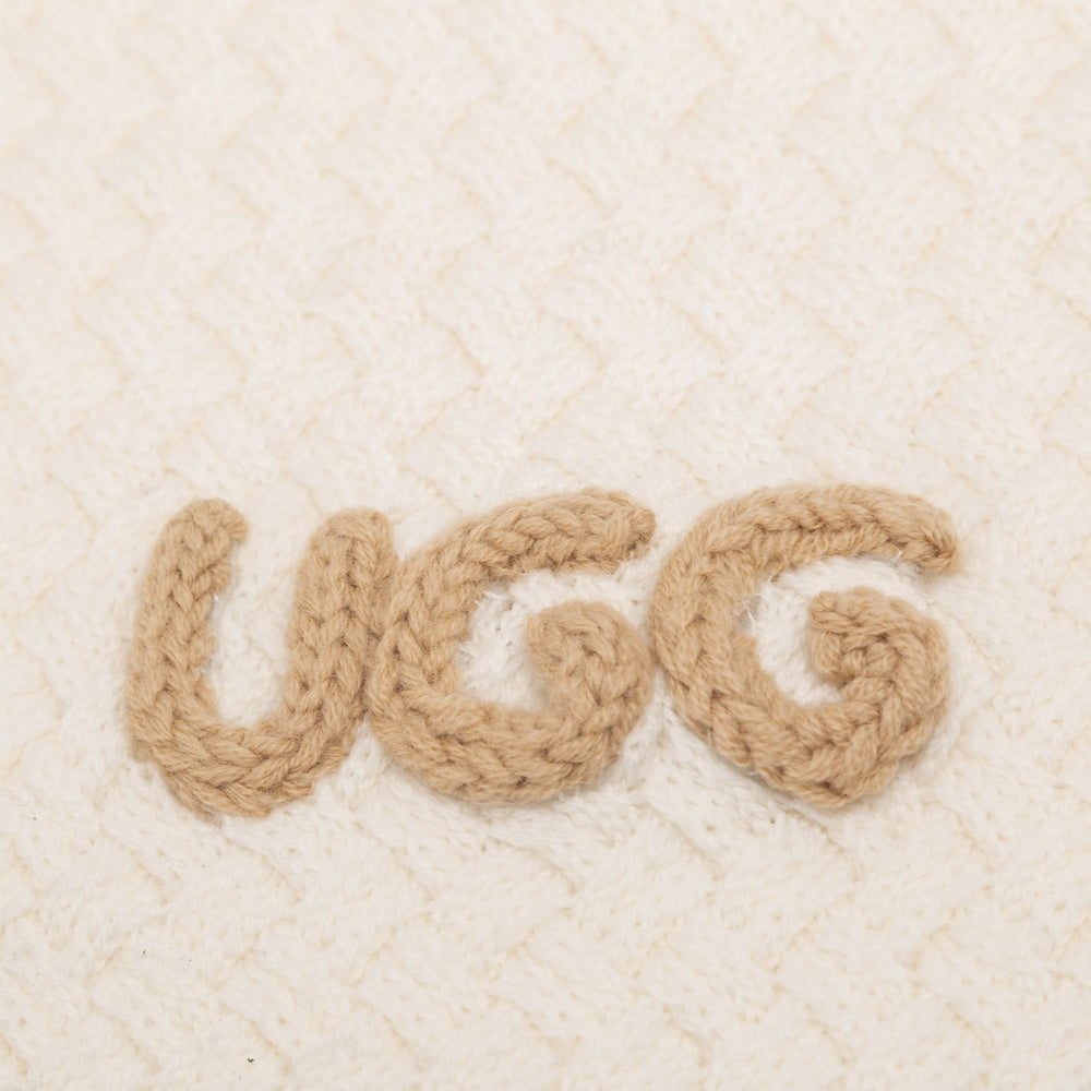 UGG Premium Cashmere Blend Basket Weave Scarf