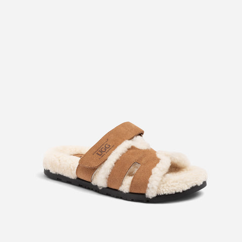 UGG Double Strap Wool Slide