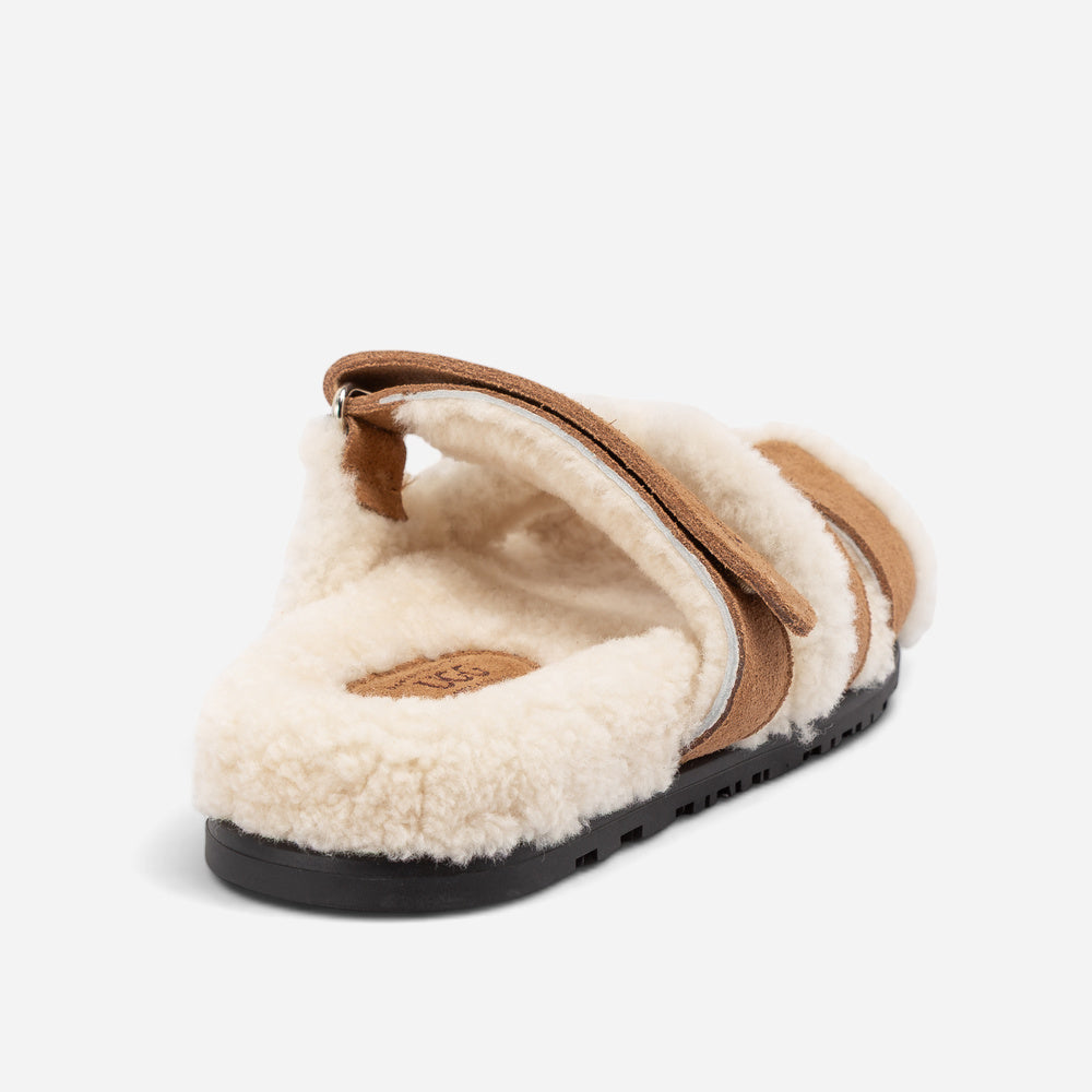 UGG Double Strap Wool Slide