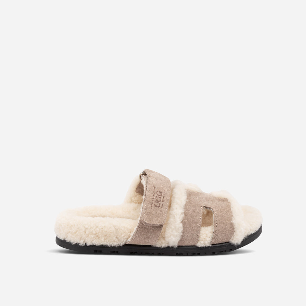 UGG Double Strap Wool Slide