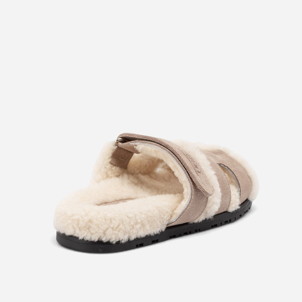 UGG Double Strap Wool Slide