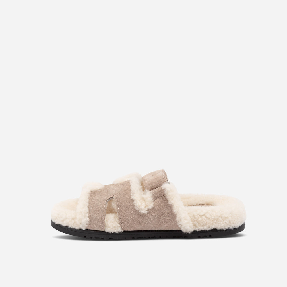 UGG Double Strap Wool Slide
