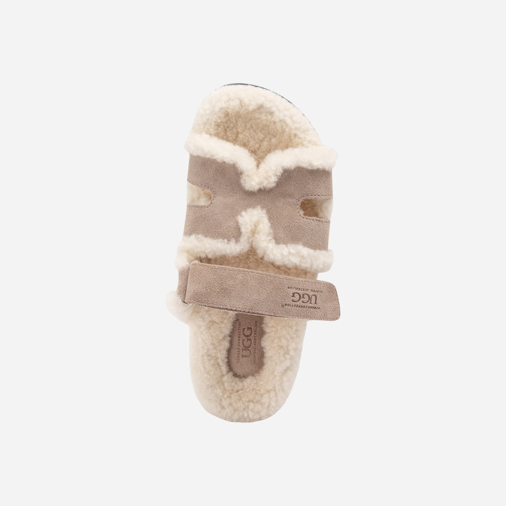 UGG Double Strap Wool Slide