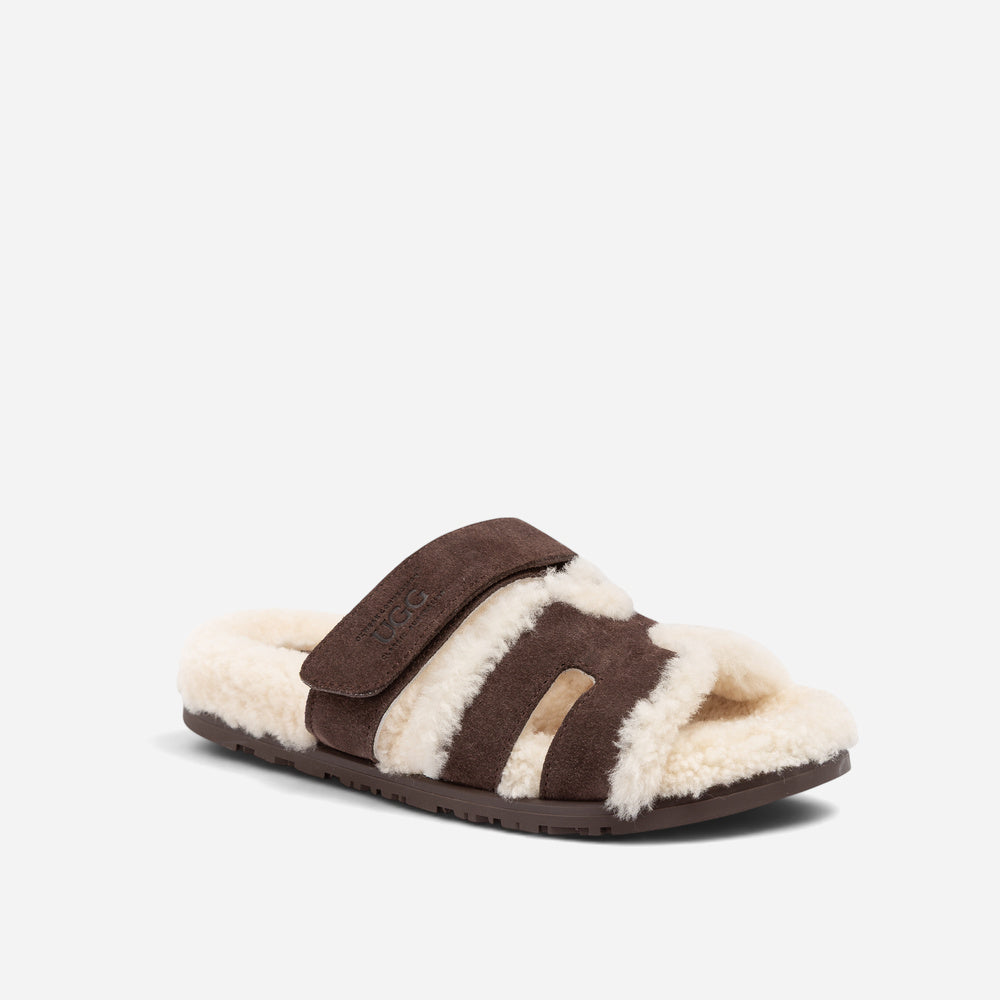 UGG Double Strap Wool Slide