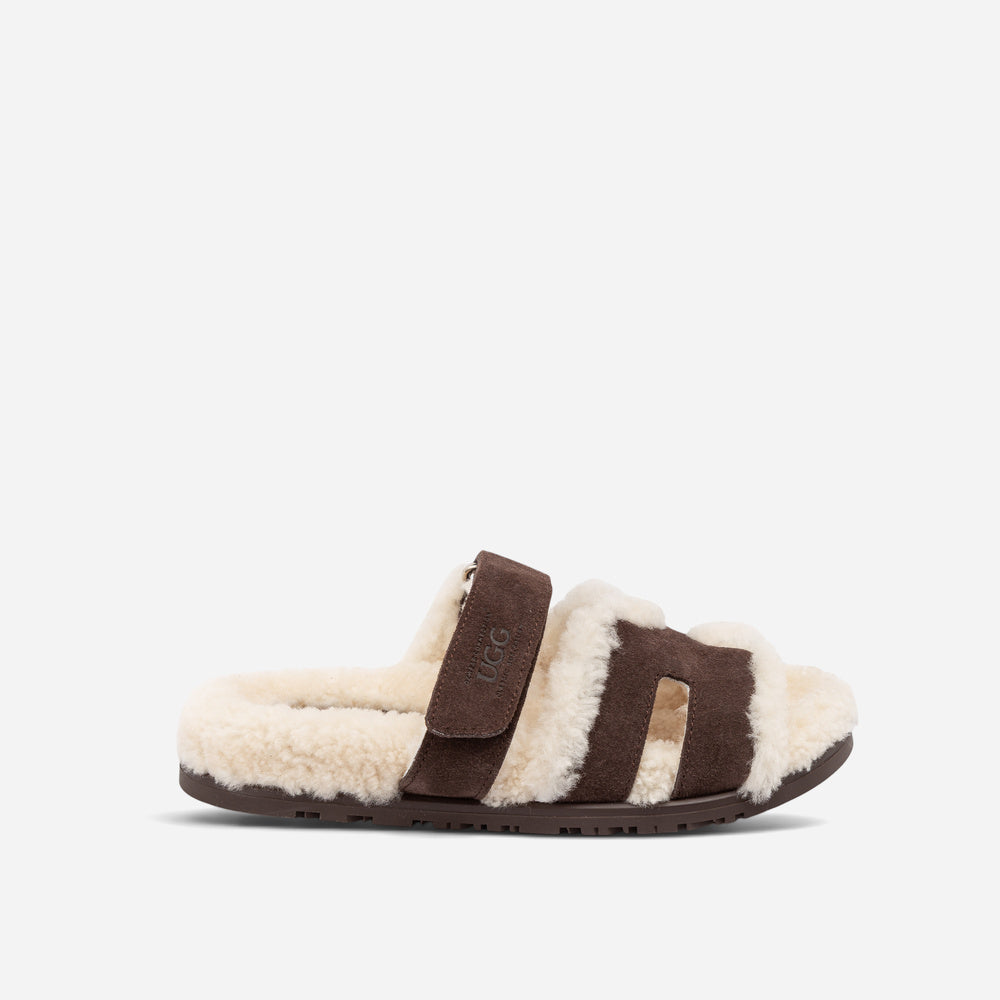 UGG Double Strap Wool Slide