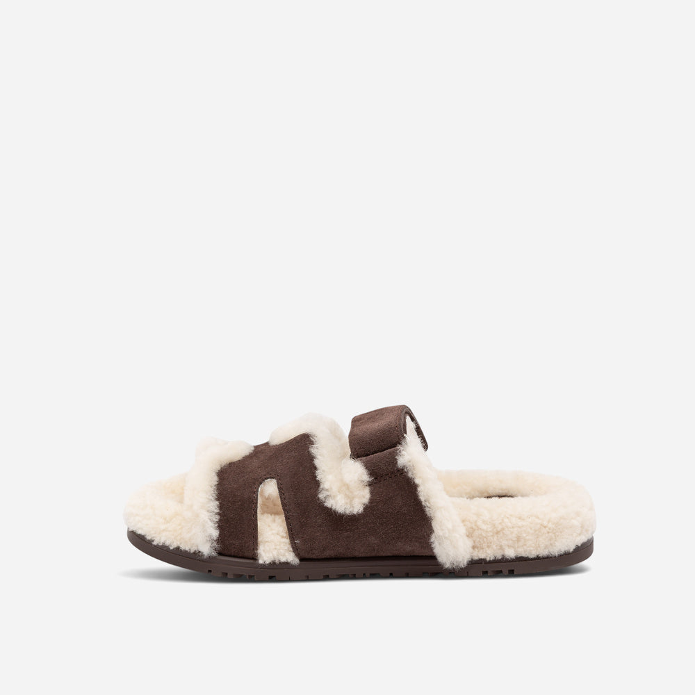 UGG Double Strap Wool Slide