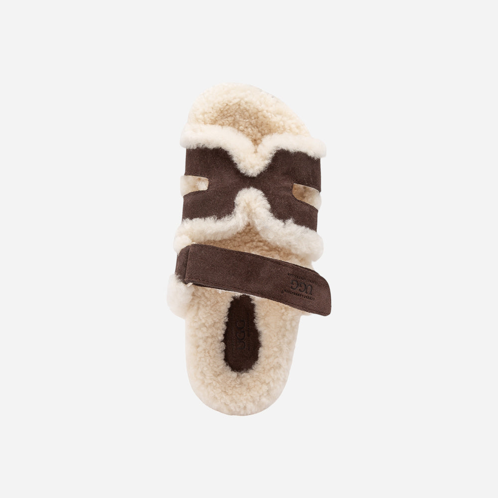 UGG Double Strap Wool Slide