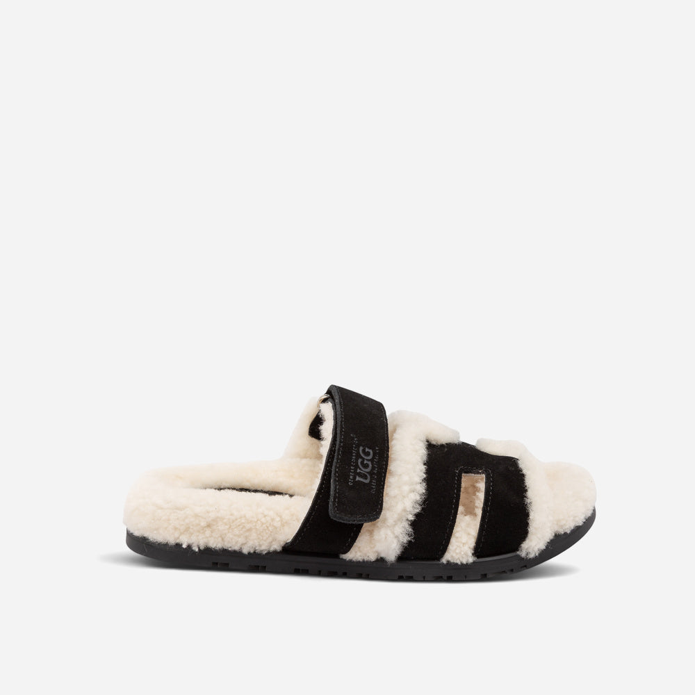 UGG Double Strap Wool Slide