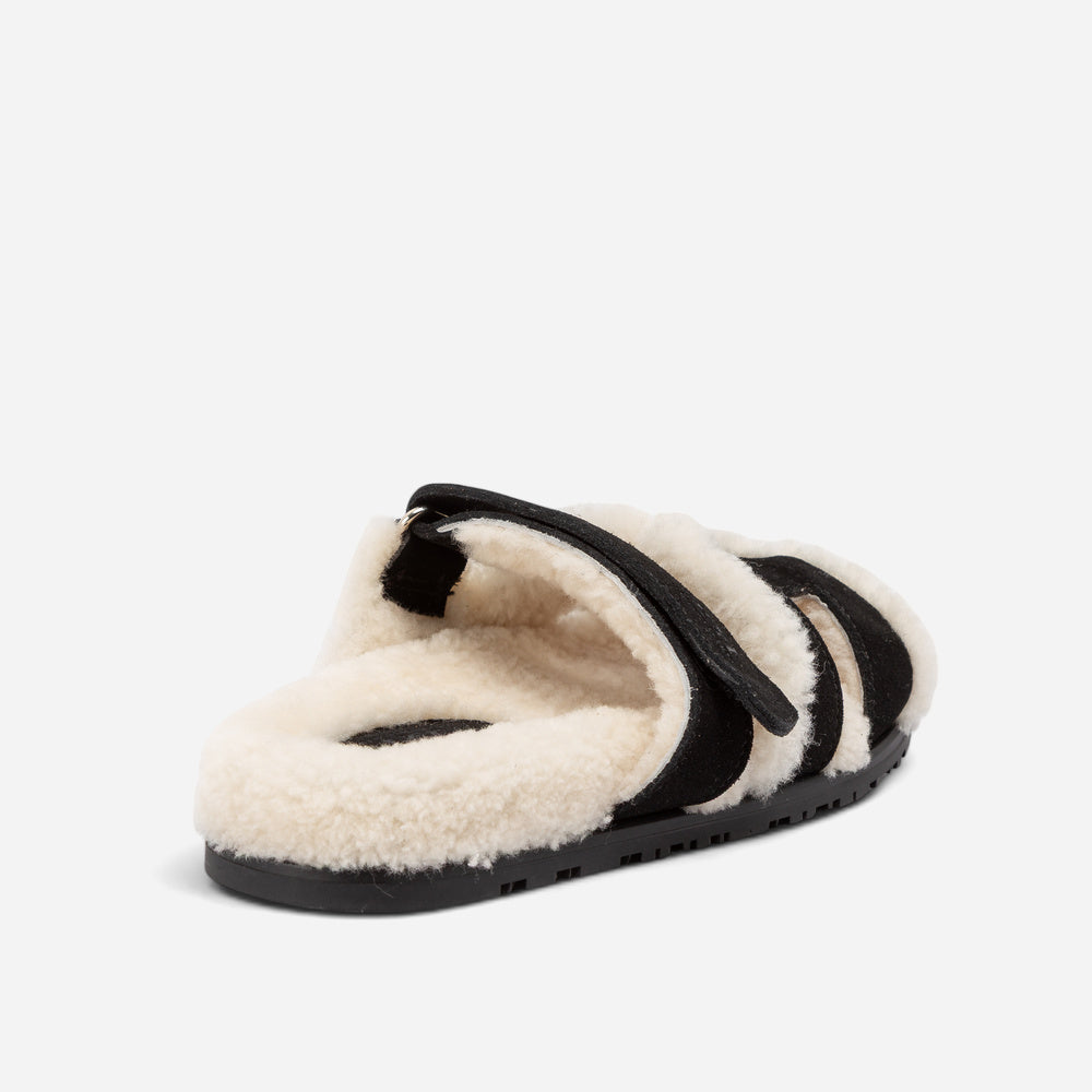 UGG Double Strap Wool Slide