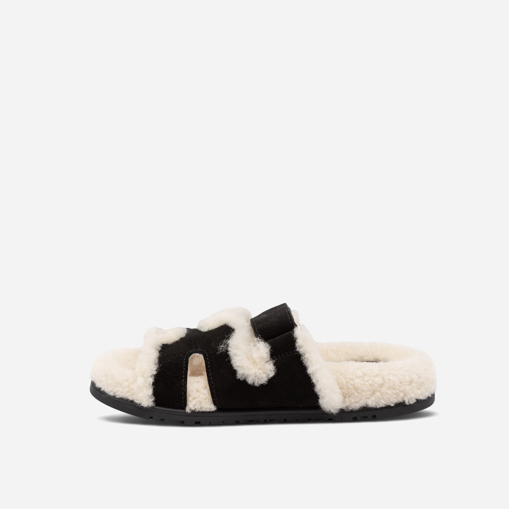 UGG Double Strap Wool Slide