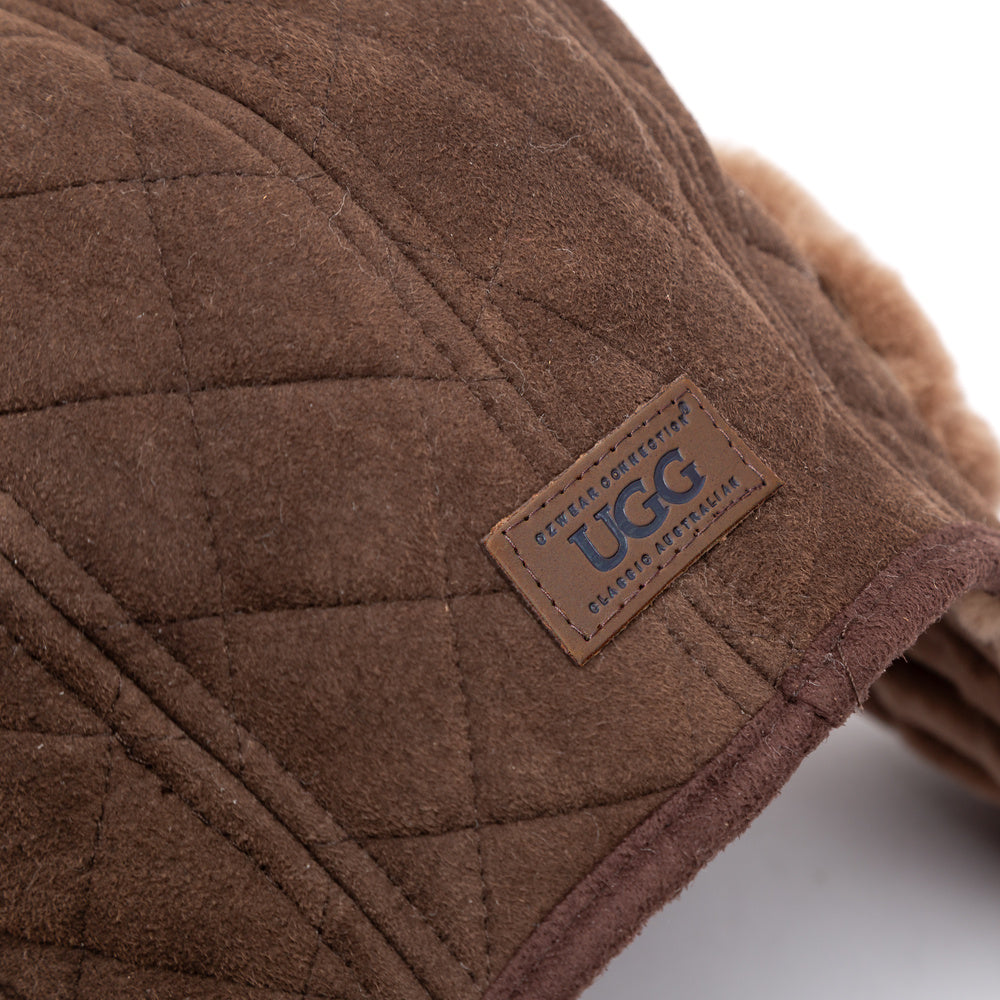 UGG Sheepskin Trapper Hat