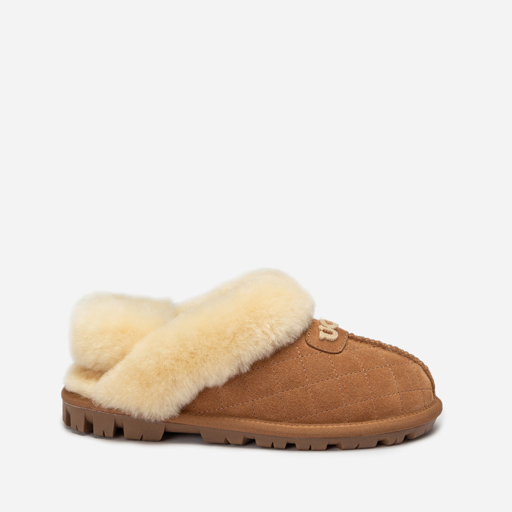 Ugg Coquette Matelasse Emb Logo Slipper( Detachable Feature)