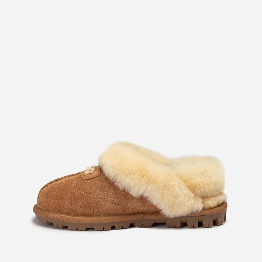 Ugg Coquette Matelasse Emb Logo Slipper( Detachable Feature)