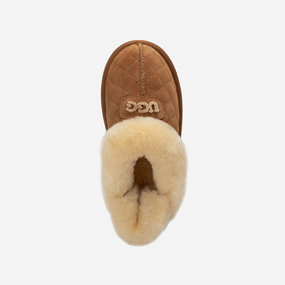 Ugg Coquette Matelasse Emb Logo Slipper( Detachable Feature)