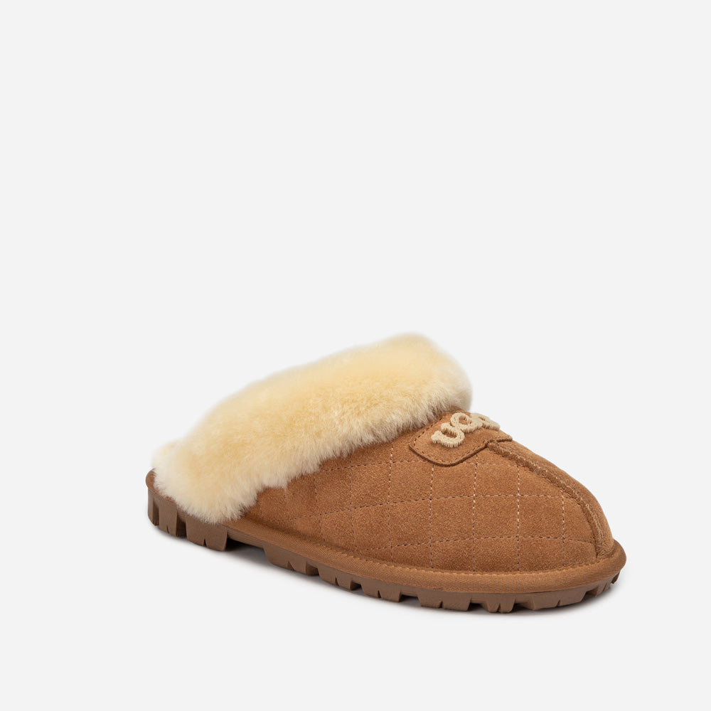 Ugg Coquette Matelasse Emb Logo Slipper( Detachable Feature)