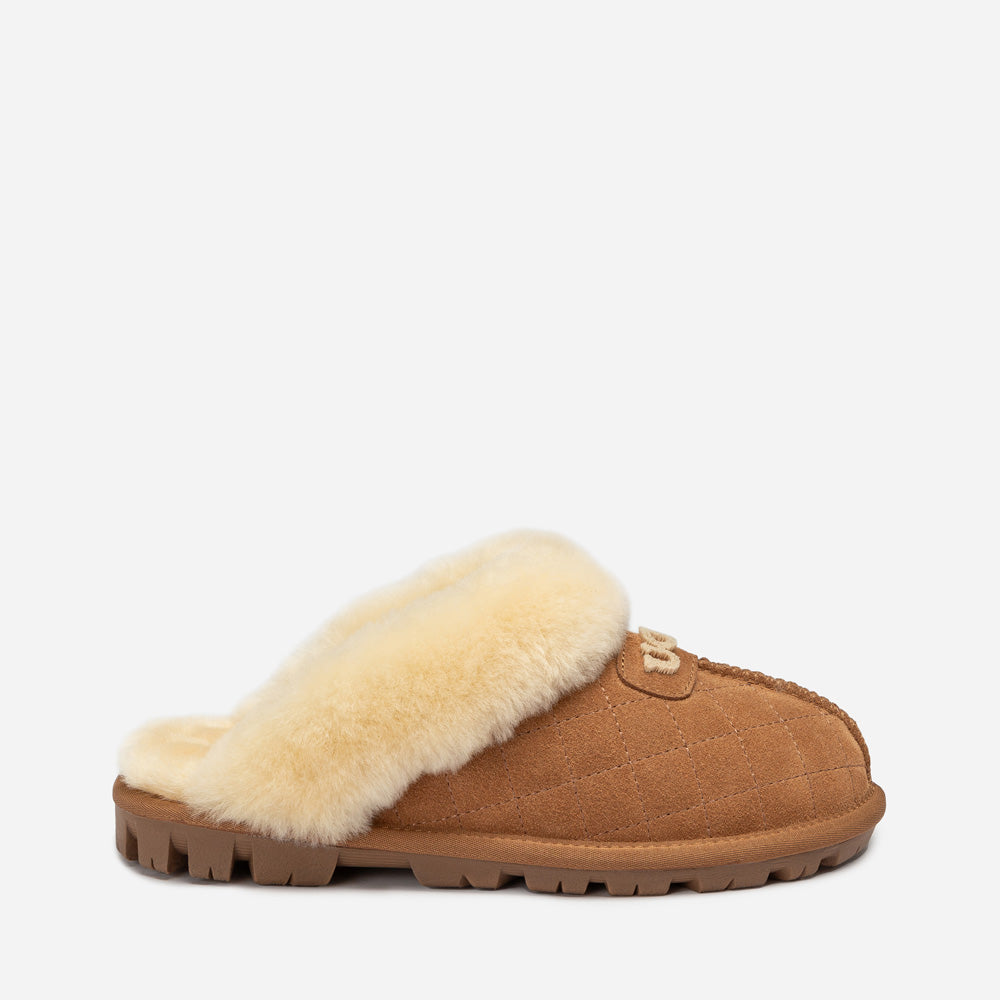 Ugg Coquette Matelasse Emb Logo Slipper( Detachable Feature)