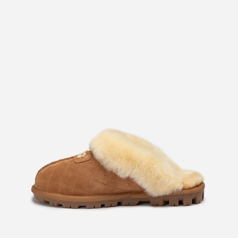 Ugg Coquette Matelasse Emb Logo Slipper( Detachable Feature)