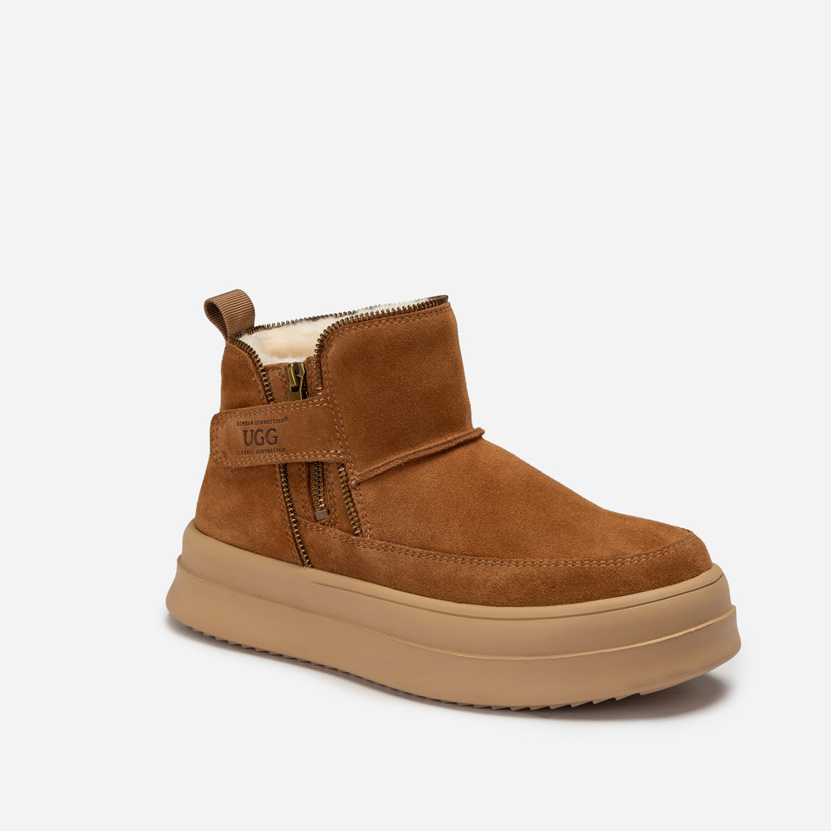 UGG ブラウン耳あて 専用ボックス付き UGG ブラウン耳あて 専用ボックス付き