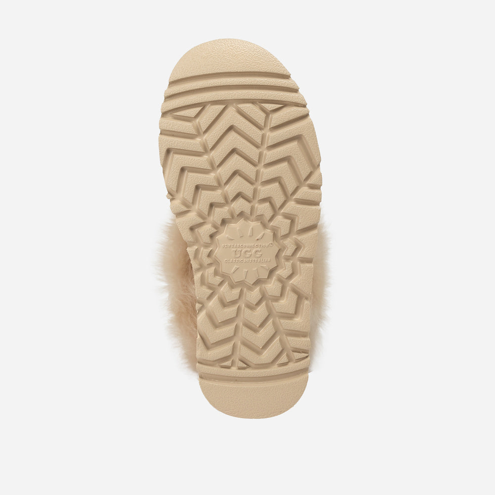 UGG Daniela Premium Fluff Platform Boots