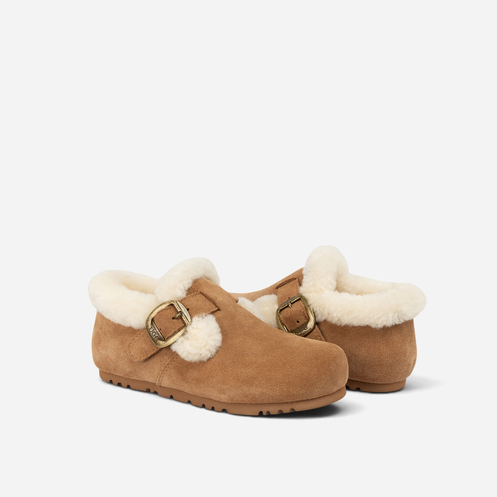 Ugg Kids Anne Shearling Buckle Boot