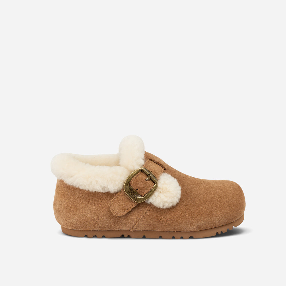 Ugg Kids Anne Shearling Buckle Boot