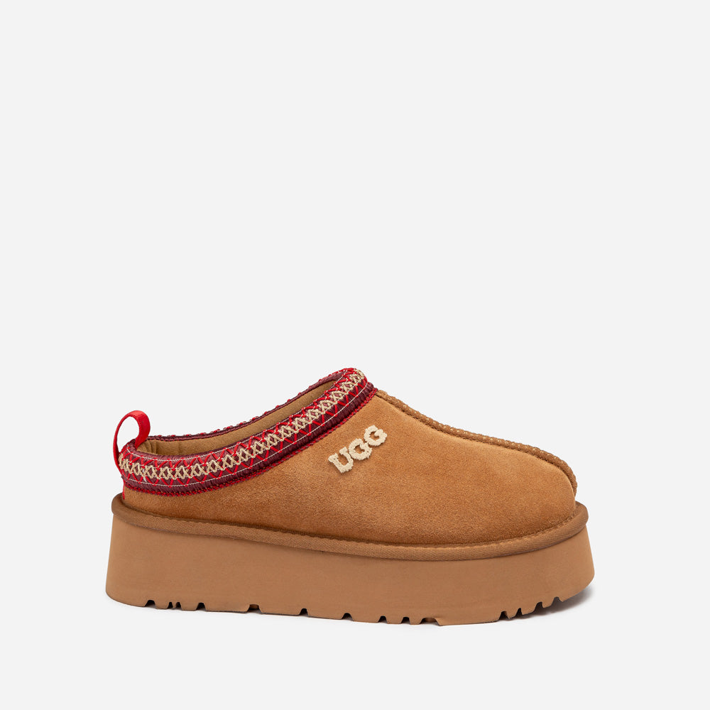 Ugg Sydney Embroidery Platform Slipper